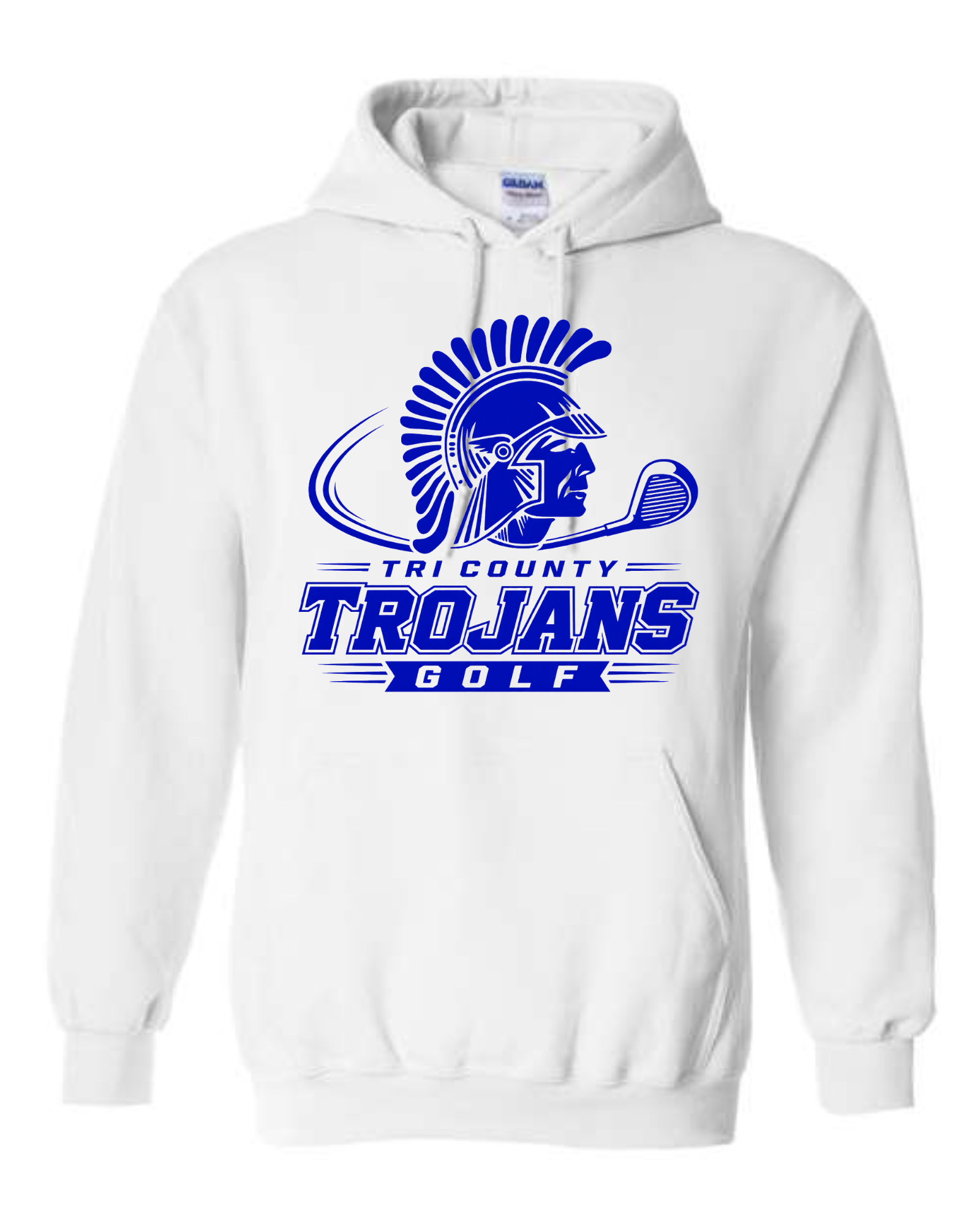Tri County Trojans Golf Hoodie