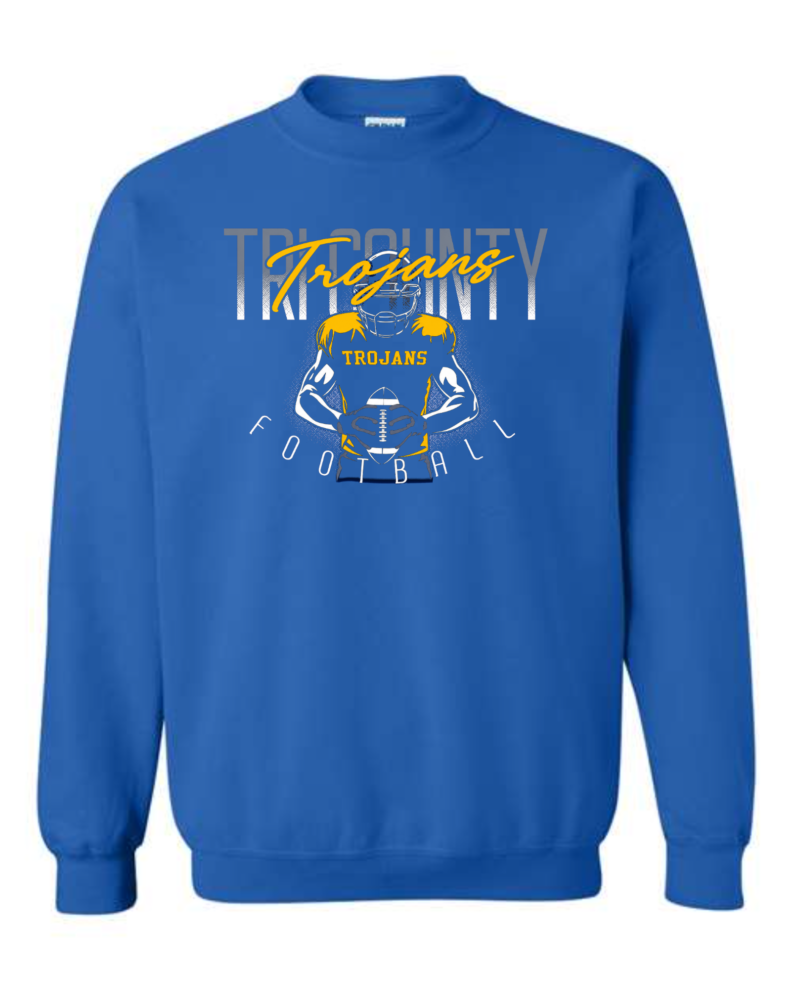 Trojans Football — Player Crewneck