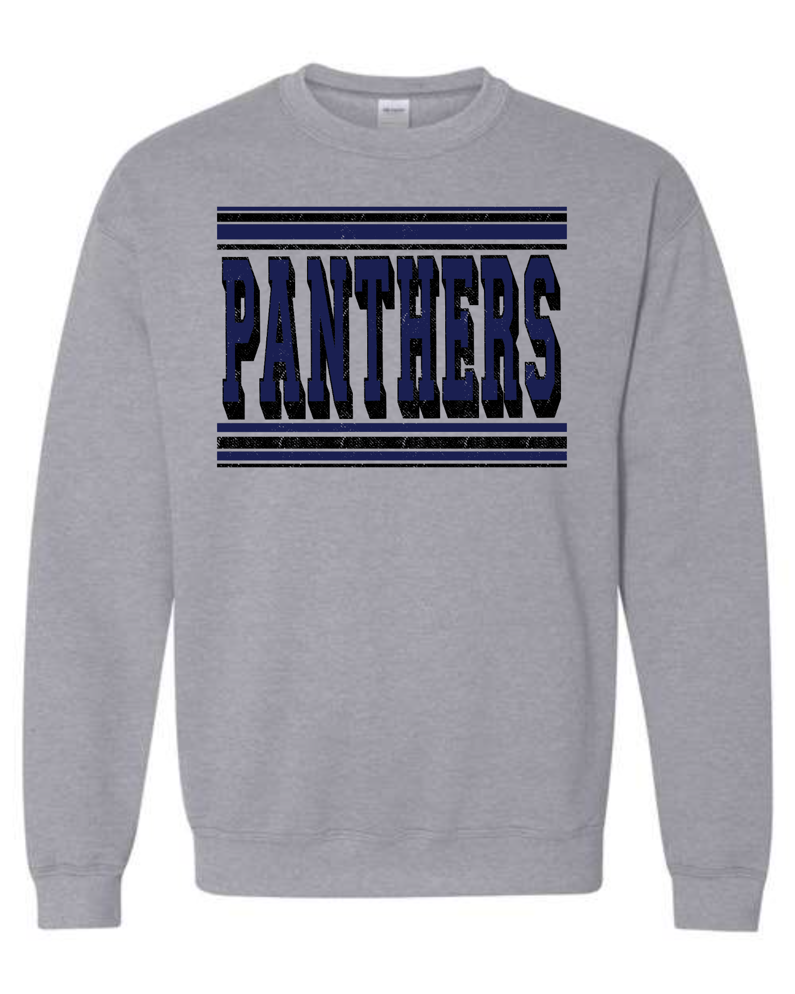 Panthers — Bar Wordmark (Navy) Crewneck