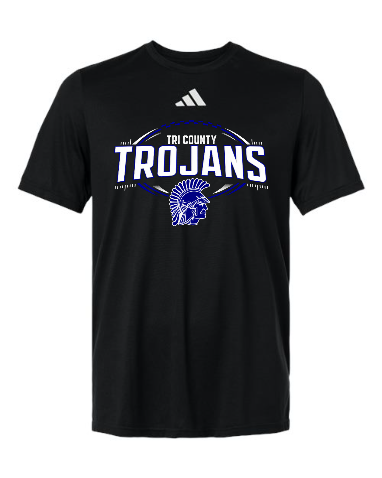 ADIDAS - Tri County Trojans Tee