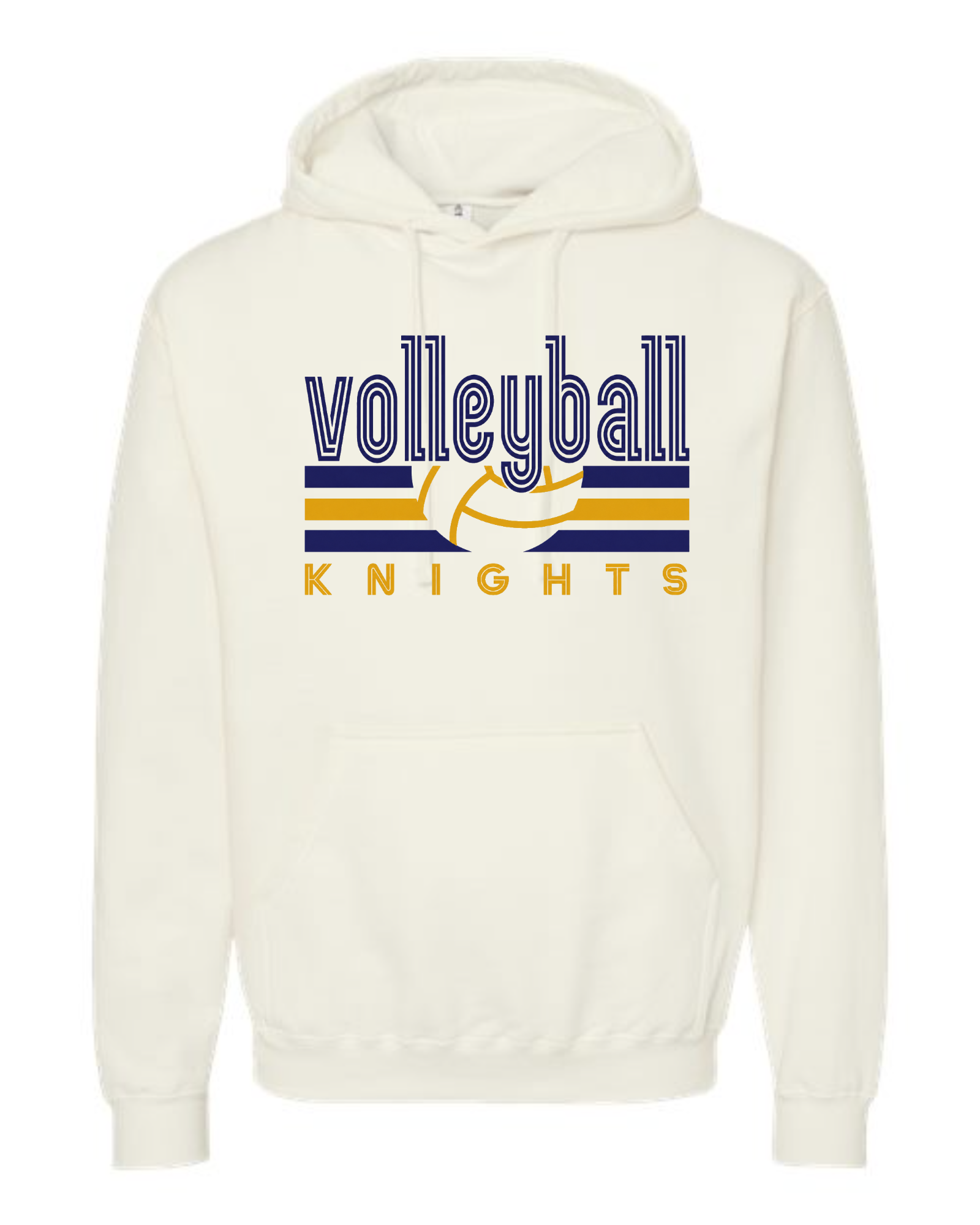 NELHS Volleyball — Knights Bars Hoodie