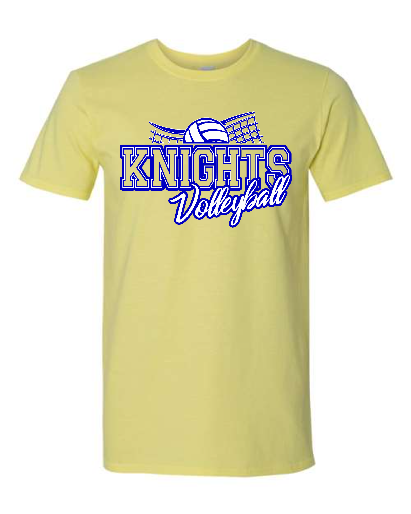 NELHS Volleyball — Knights Net Script Tee