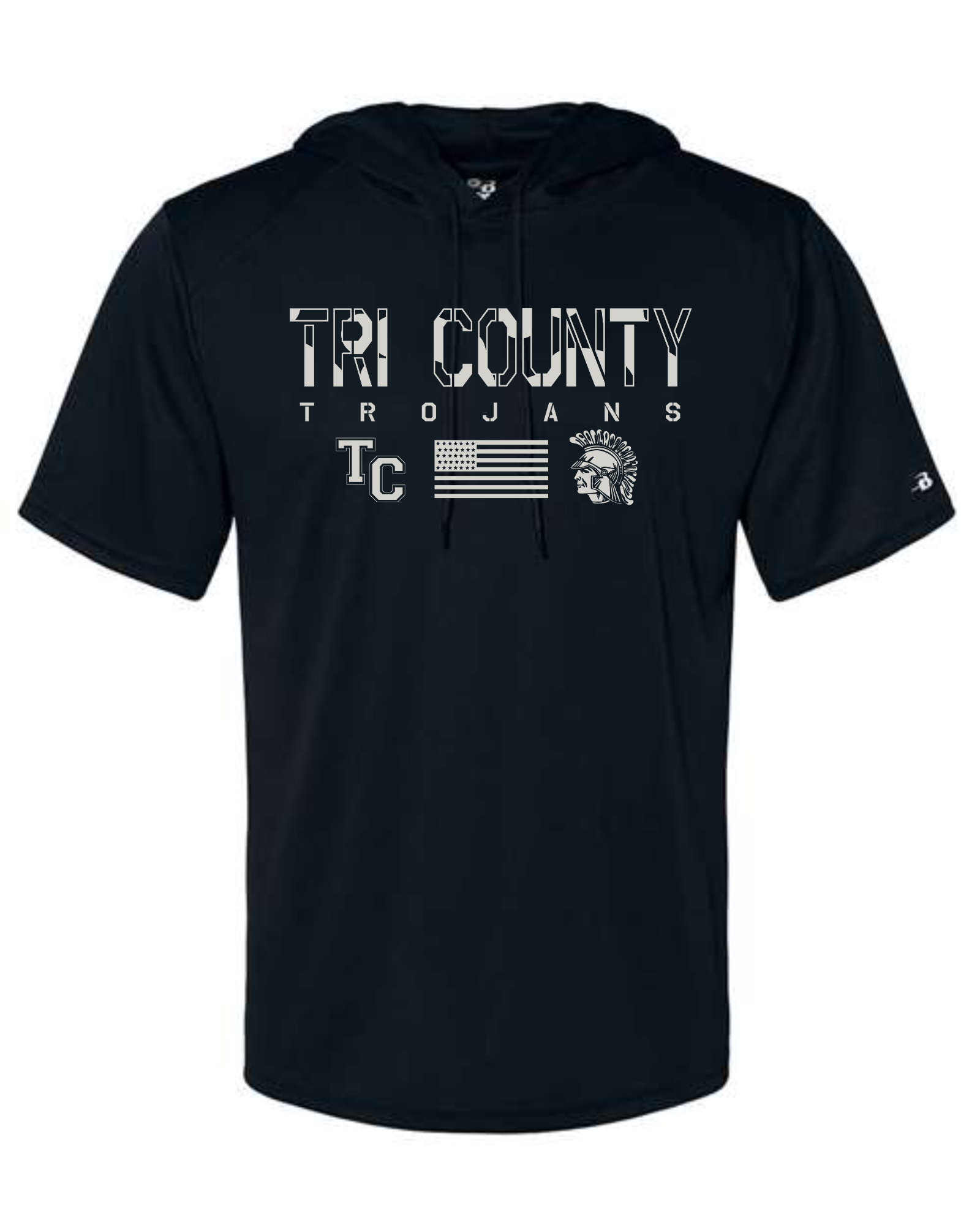 Trojan Military Hooded Tee