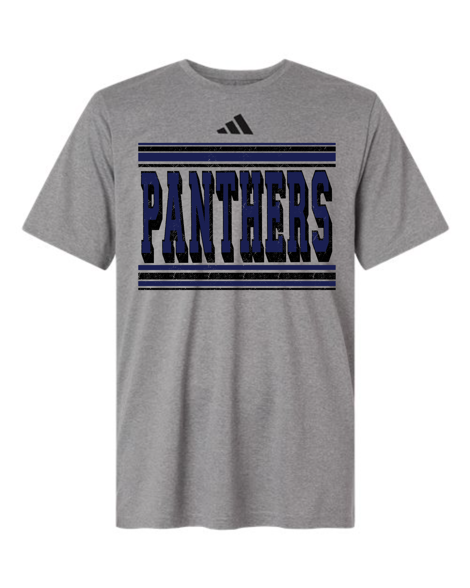 Panthers — Bar Wordmark (Navy) Tee