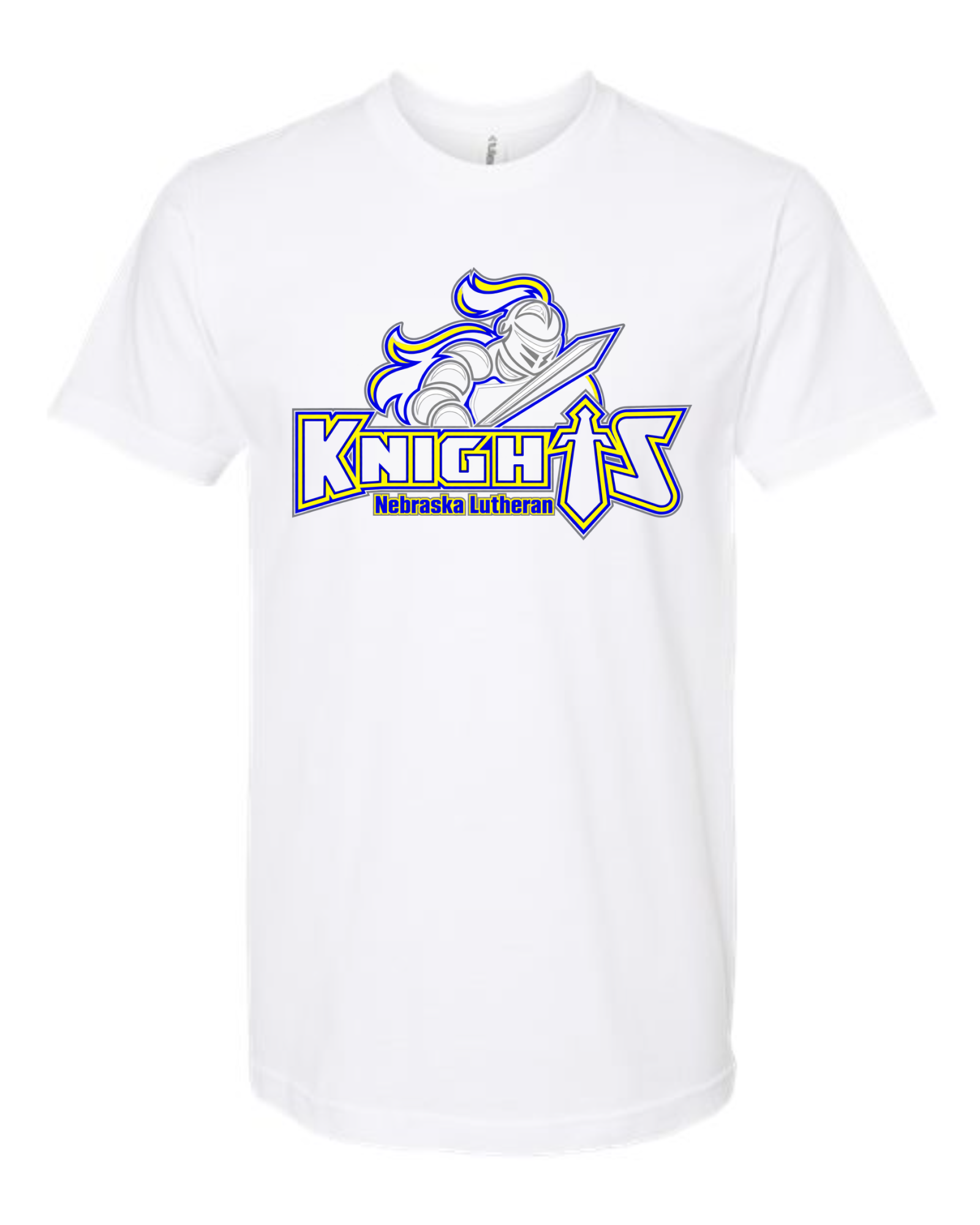 NELHS Knights — Charging Knight (colour) Tee