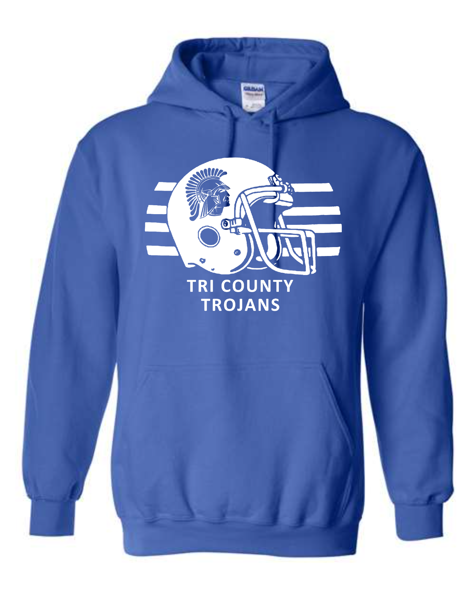 Trojans Football Helmet Hoodie