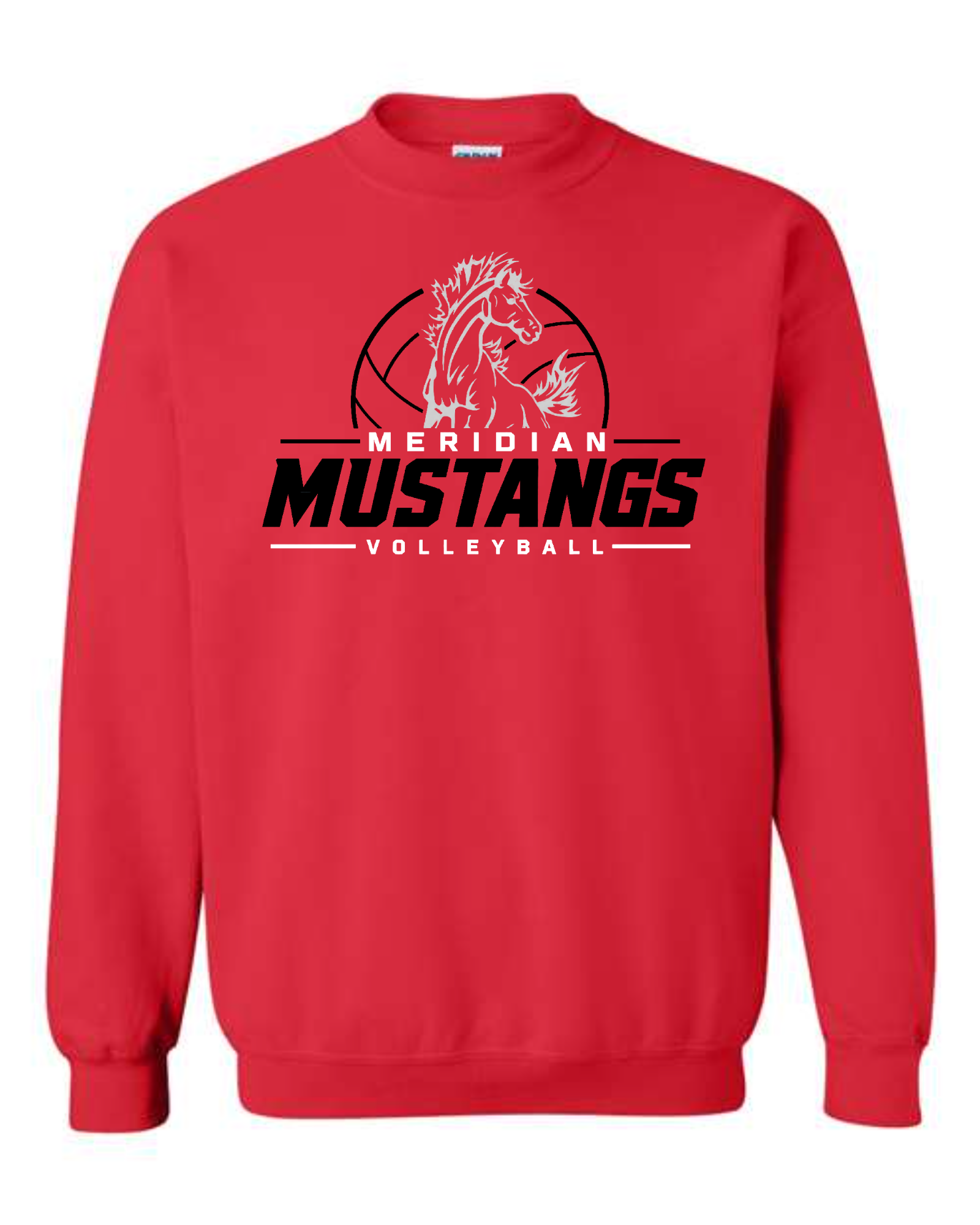 Meridian Volleyball 2-1 Crewneck