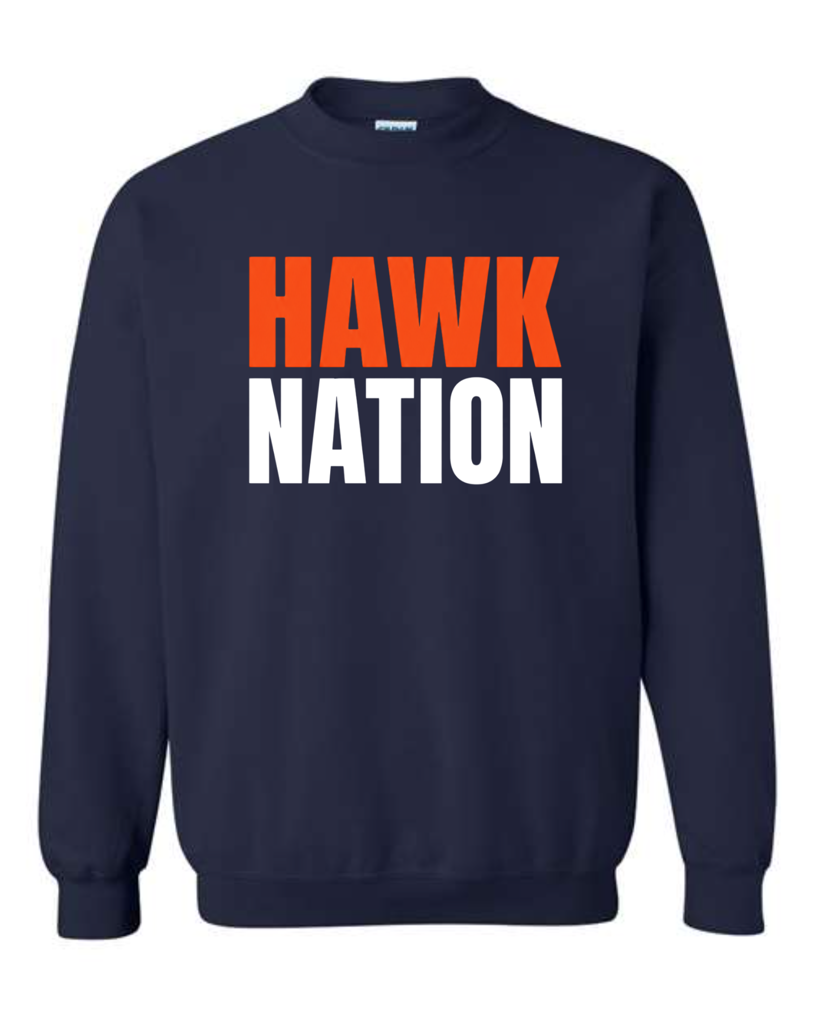 Olathe East — Hawk Nation Crewneck