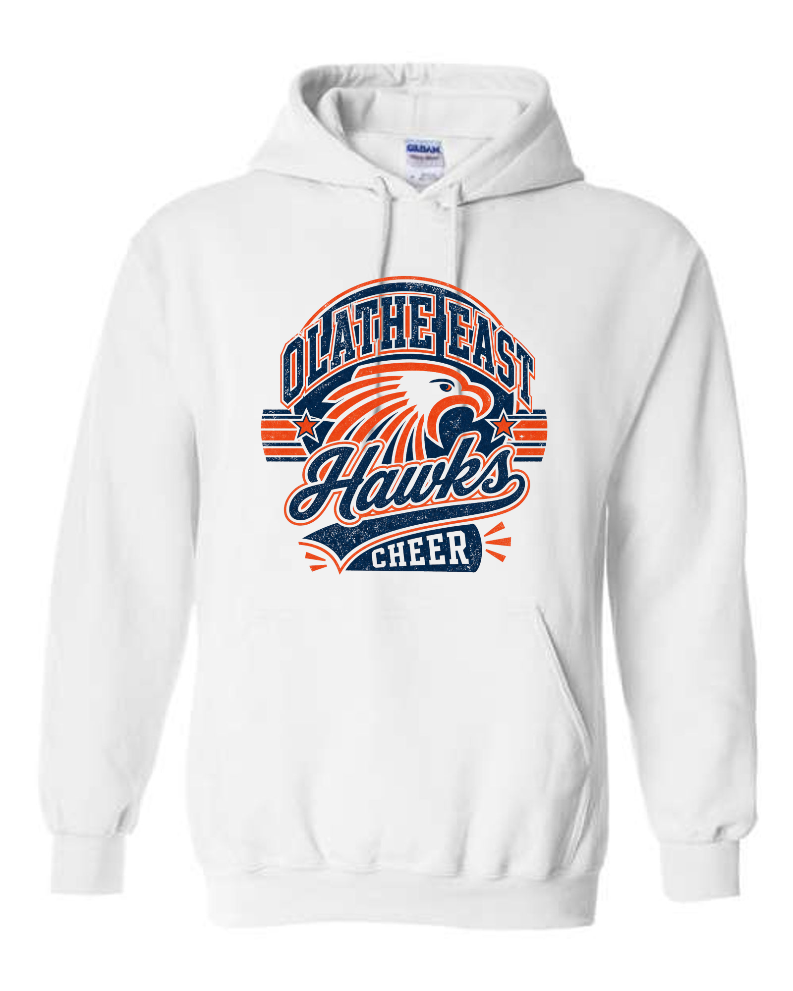 Olathe East — Hawk Cheer Hoodie