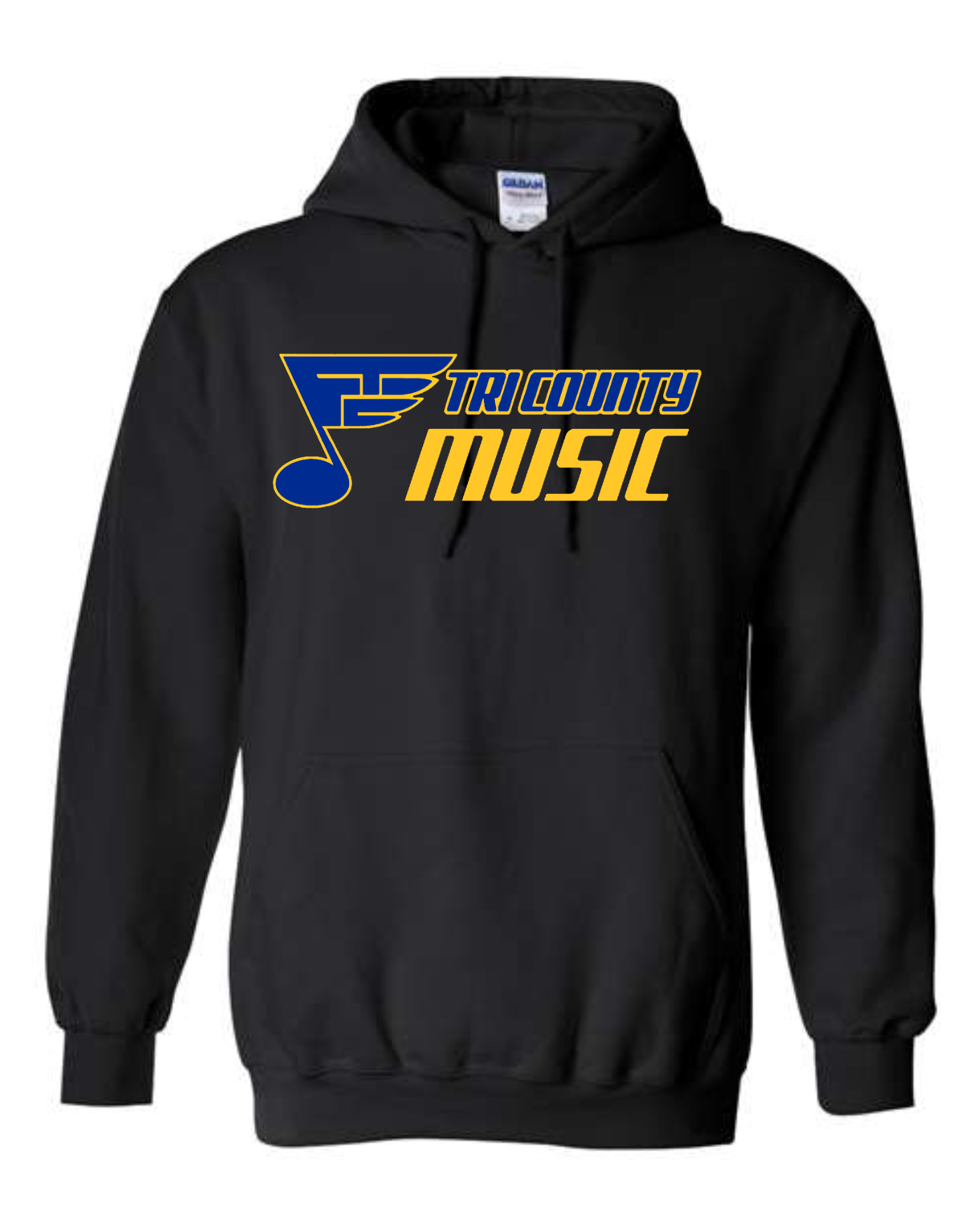 Tri County Music — Winged Note Hoodie