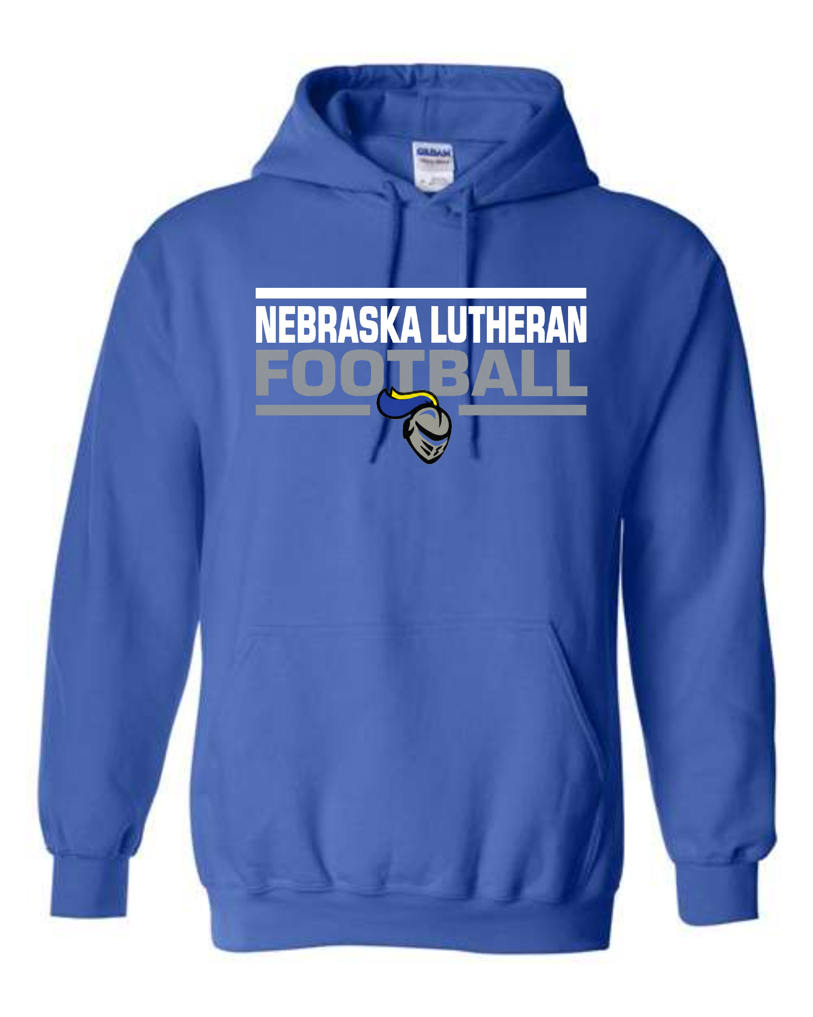 NELHS Football — Nebraska Lutheran Football Hoodie