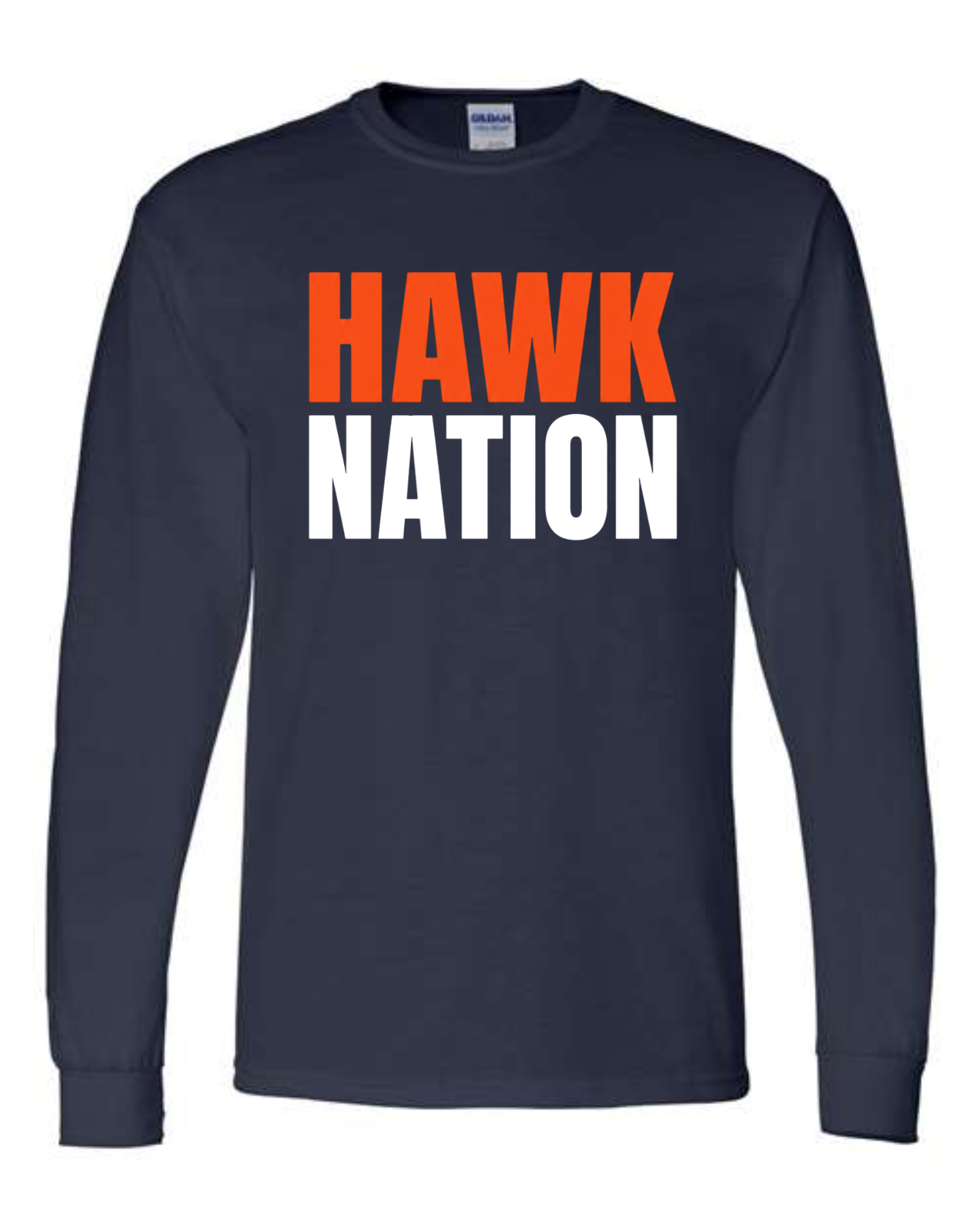 Olathe East — Hawk Nation Long Sleeve